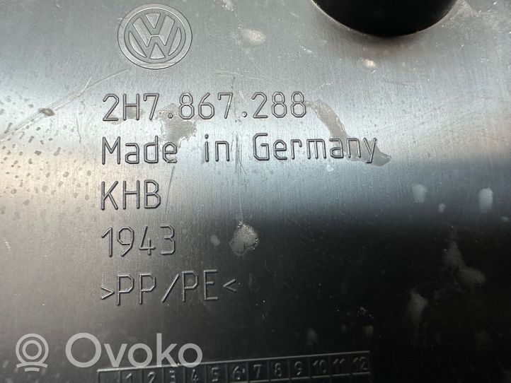 Volkswagen Amarok C-pilarin verhoilu 2H7867288