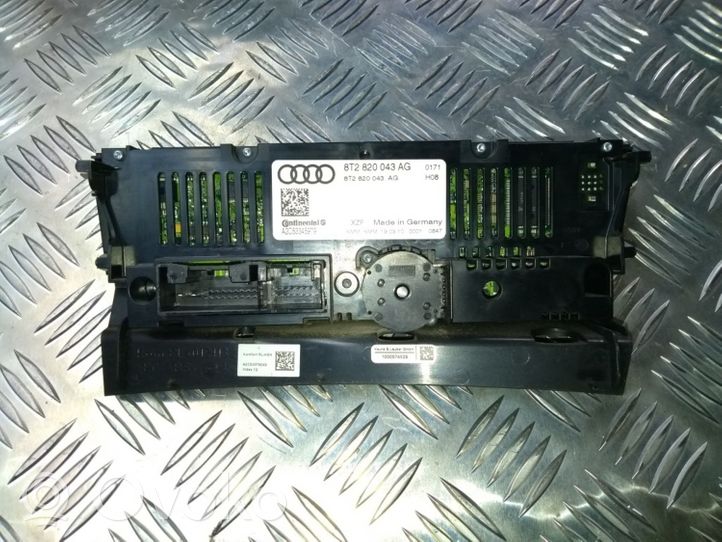 Audi A4 S4 B8 8K Блок управления кондиционера воздуха / климата/ печки (в салоне) 8T2820043AG