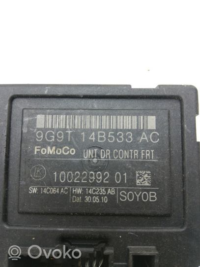 Ford S-MAX Durų elektronikos valdymo blokas 9G9T14B533AC