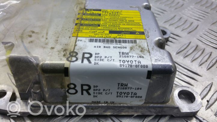 Toyota Corolla Verso AR10 Oro pagalvių valdymo blokas 891700F080