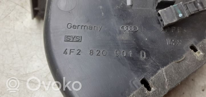 Audi A6 Allroad C6 Moldura protectora de la rejilla de ventilación lateral del panel 4F2820901D