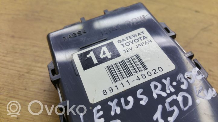 Lexus RX 300 Moduł sterowania Gateway 8911148020