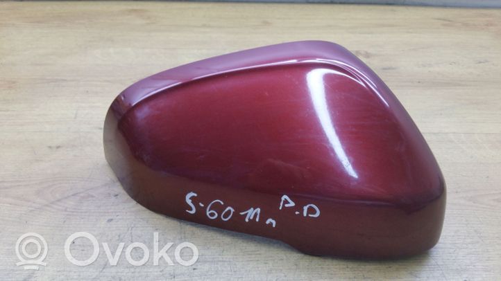 Volvo S60 Moldura protectora de plástico del espejo lateral 39804864