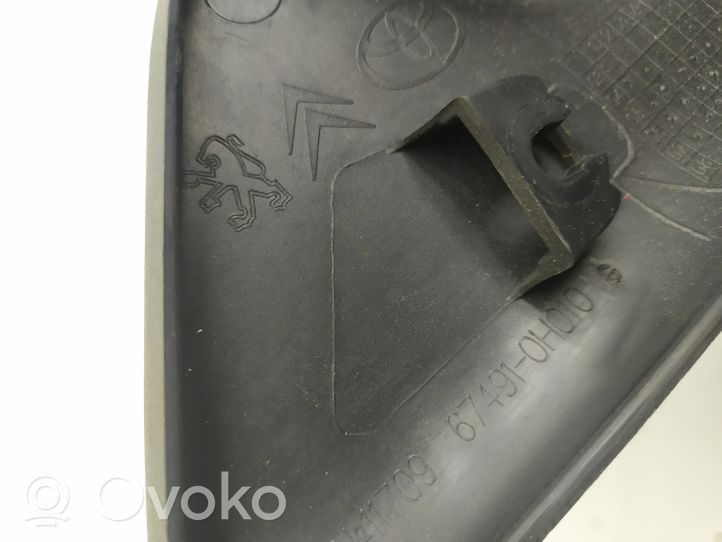 Toyota Aygo AB10 Obudowa lusterka zewnętrznego drzwi 674910H010