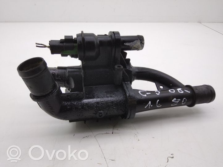 Citroen C5 Boîtier de thermostat / thermostat 