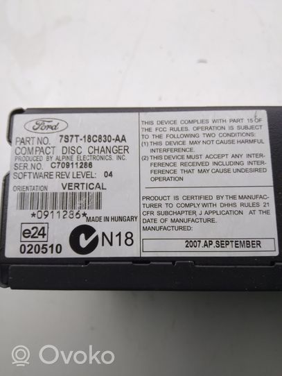 Ford Mondeo MK IV Zmieniarka płyt CD/DVD 7S7T18C830AA