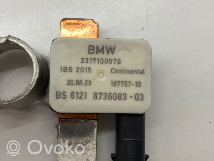 BMW 5 G30 G31 Cavo negativo messa a terra (batteria) 8736083