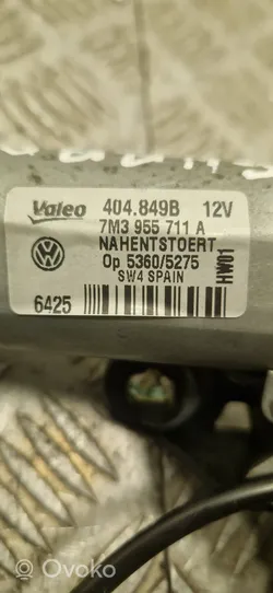 Volkswagen Sharan Motorino del tergicristallo del lunotto posteriore 7M3955711A