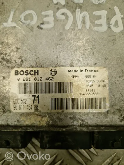 Peugeot 807 Dzinēja vadības bloks 9661145480