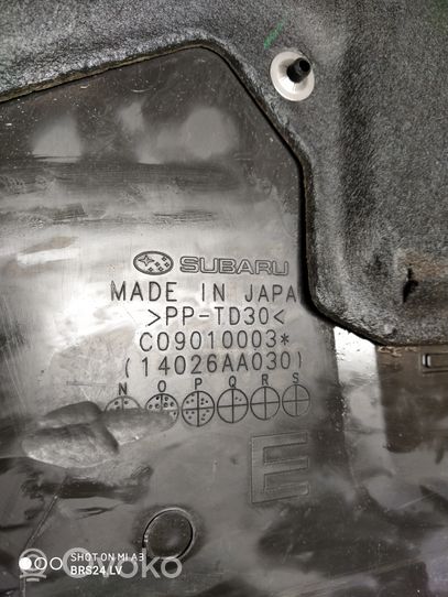 Subaru Legacy Couvercle cache moteur 14026AA030