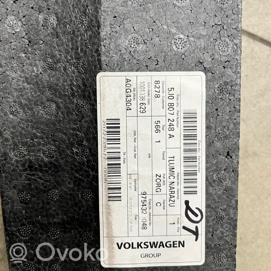 Skoda Fabia Mk2 (5J) Absorber zderzaka przedniego 5J0807248A