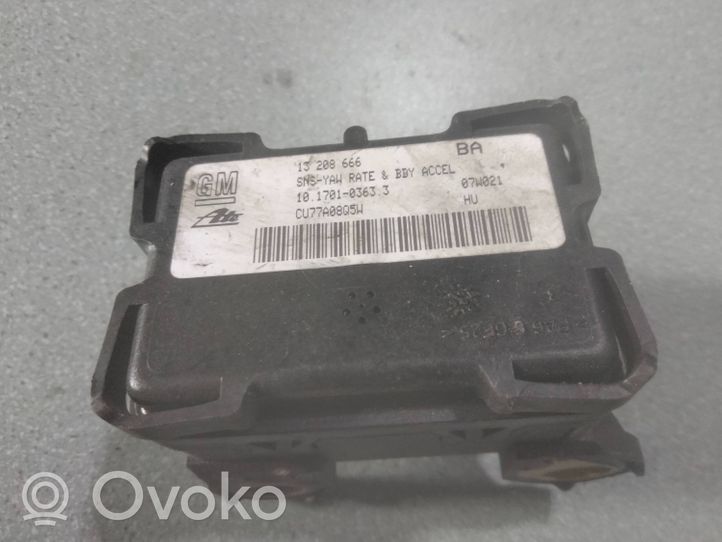 Opel Zafira B ESP (stabilumo sistemos) valdymo blokas 13208666