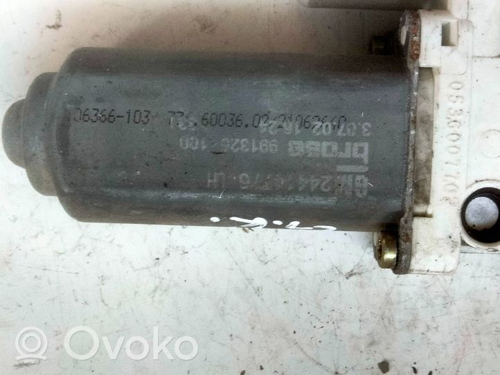 Opel Signum Silniczek podnośnika szyby drzwi przednich 24414776