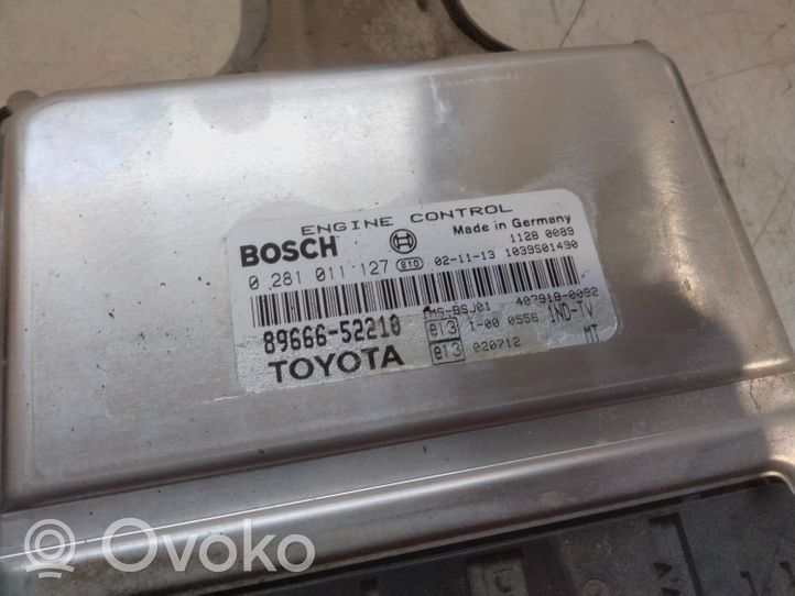 Toyota Yaris Verso Sterownik / Moduł ECU 8966652210