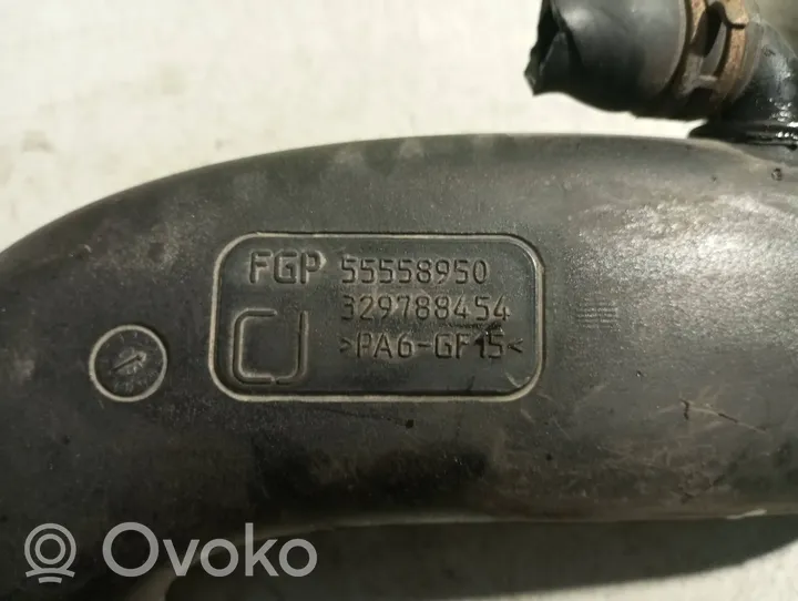 Opel Vectra C Välijäähdyttimen letku 55558950