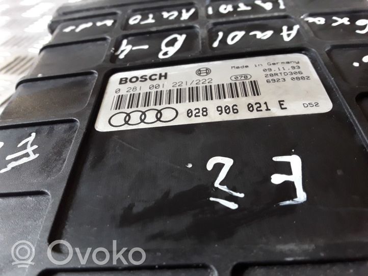 Audi A4 S4 B5 8D Sterownik / Moduł ECU 028906021E