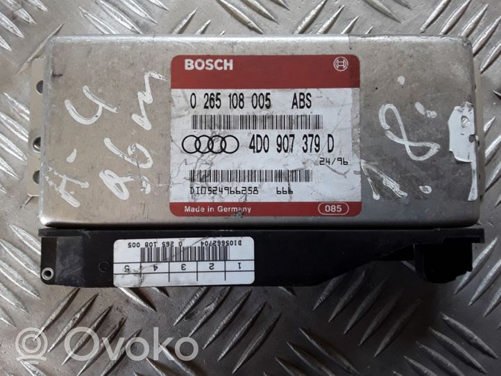 Audi A4 S4 B5 8D ABS-ohjainlaite/moduuli 0265108005