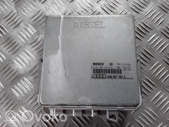 Audi A6 S6 C4 4A Centralina/modulo del motore 0281001253254