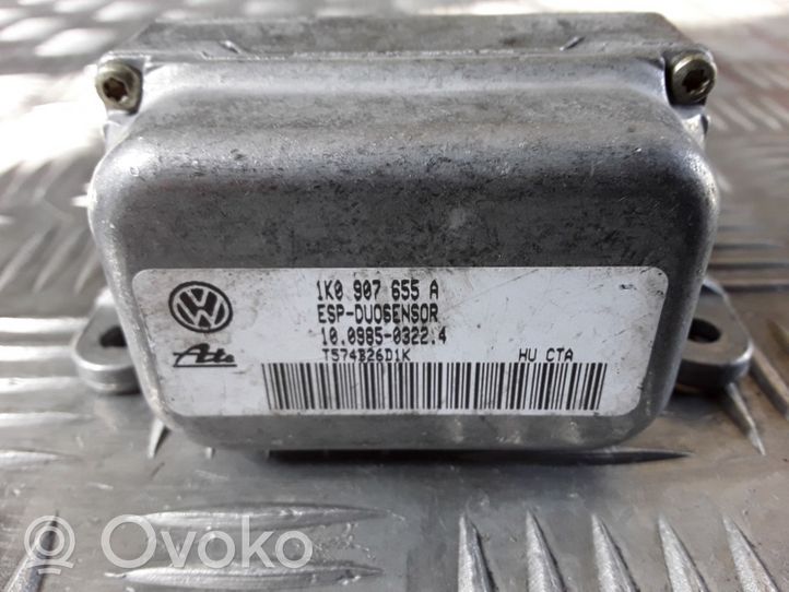 Audi A3 S3 8P Sensore di imbardata accelerazione ESP 1K0907655A