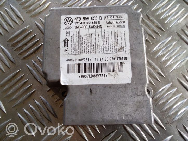 Audi A6 S6 C6 4F Oro pagalvių valdymo blokas 4F0959655B