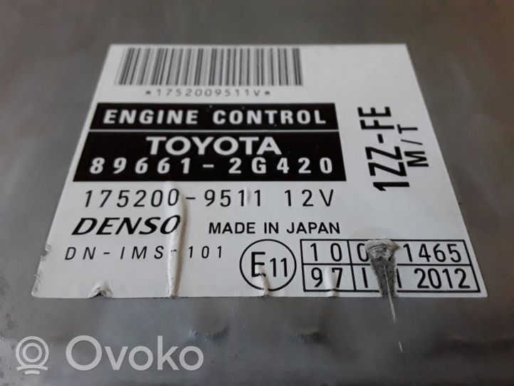 Toyota Celica T230 Centralina/modulo del motore 896612G420