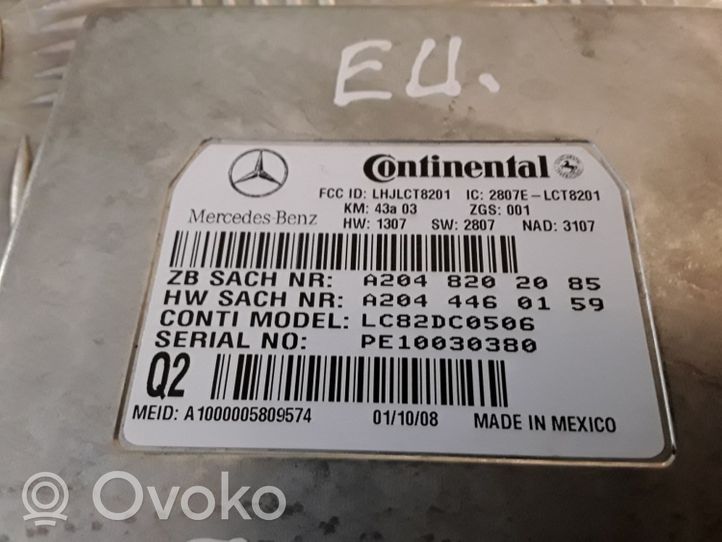 Mercedes-Benz E W211 Äänikomentojen ohjainlaite A2048202085