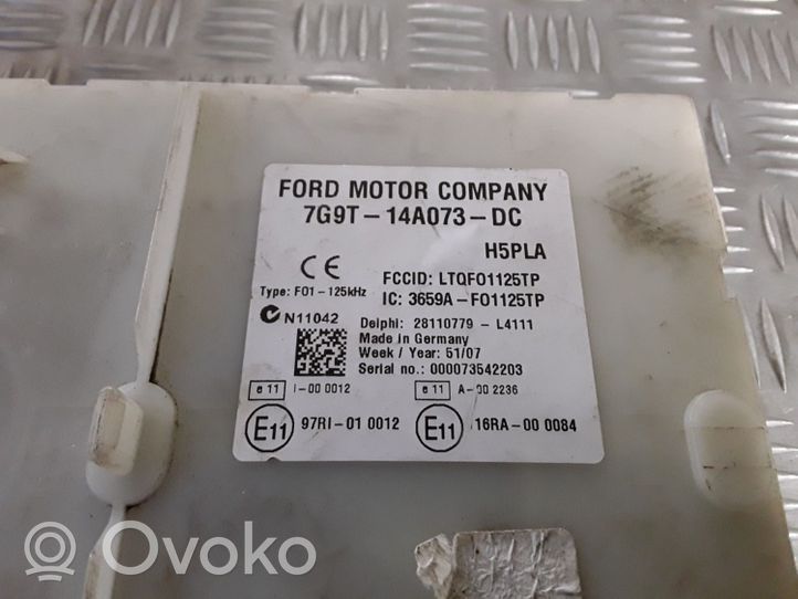 Ford Mondeo MK IV Moduł / Sterownik komfortu 7G9T14A073DC