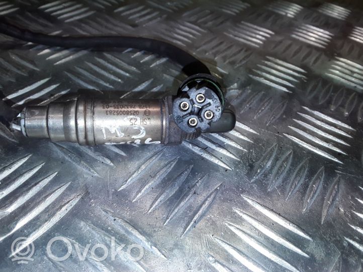 BMW 3 E46 Sensore della sonda Lambda 0258005281