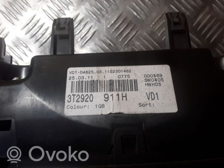 Skoda Superb B6 (3T) Tachimetro (quadro strumenti) A2C53249763