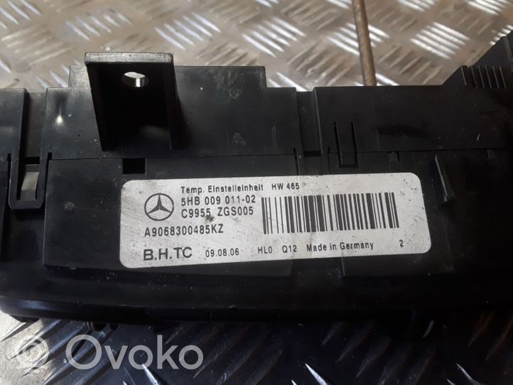 Mercedes-Benz Sprinter W901 W902 W903 W904 Oro kondicionieriaus/ klimato/ pečiuko valdymo blokas (salone) 74553303