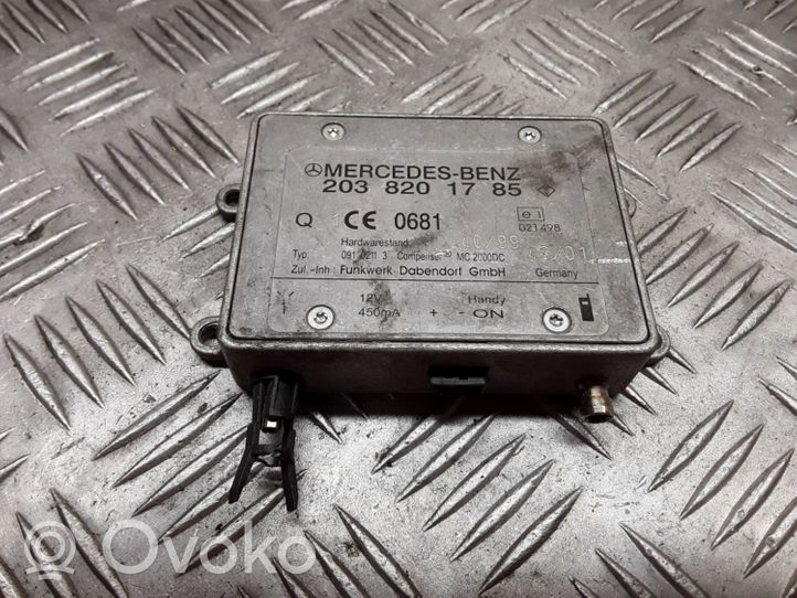 Mercedes-Benz S W220 Aerial antenna amplifier 2038201785