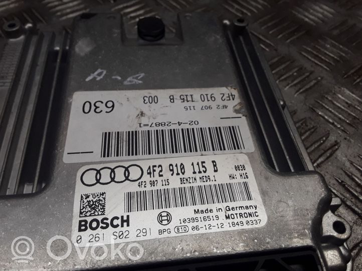 Audi A6 S6 C6 4F Calculateur moteur ECU 4F2907115