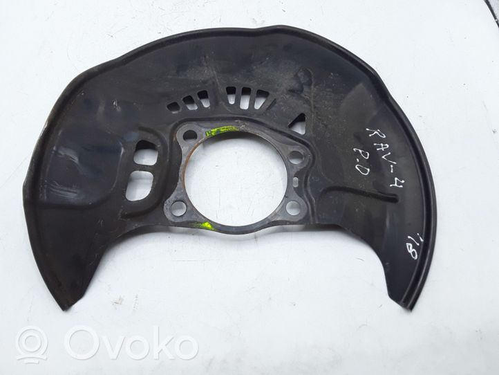 Toyota RAV 4 (XA40) Front brake disc dust cover plate F180R