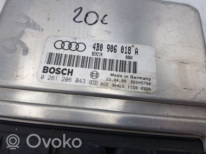 Audi A6 S6 C5 4B Calculateur moteur ECU 4B0906018A