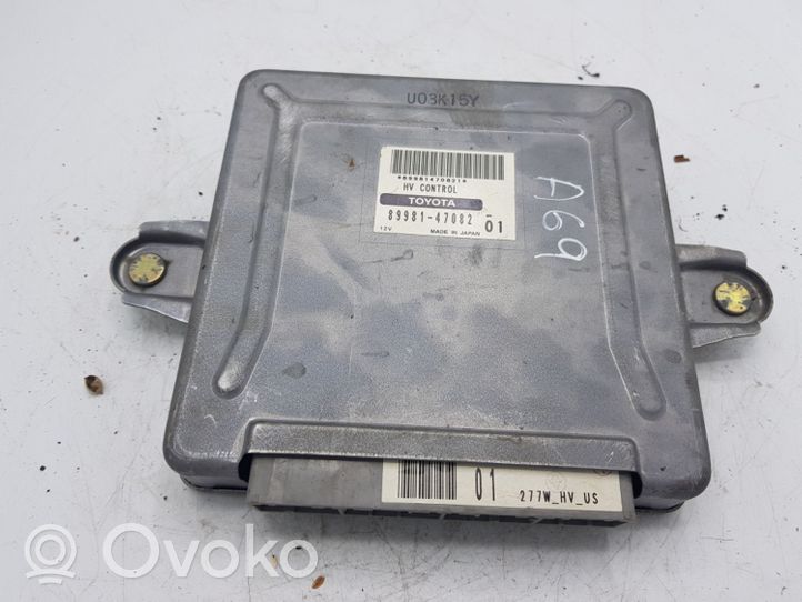 Toyota Prius (XW20) Komputer / Sterownik ECU silnika 8998147082