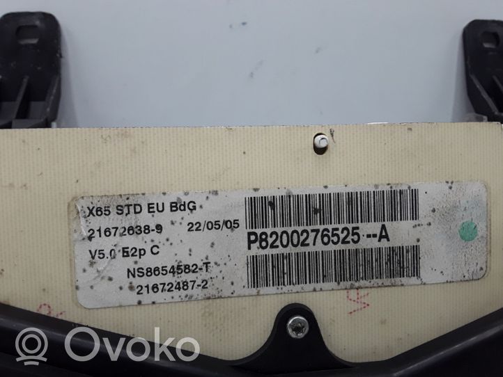 Renault Clio III Tachimetro (quadro strumenti) 216726389