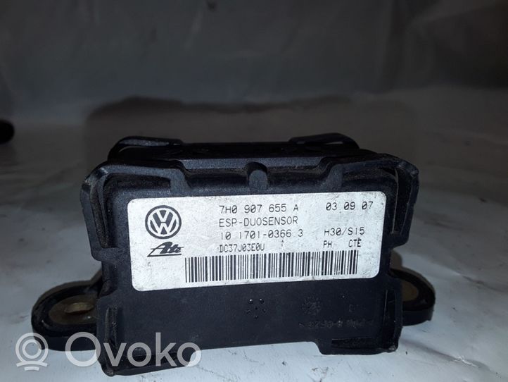 Volkswagen Caddy ESP acceleration yaw rate sensor 7H0907655A