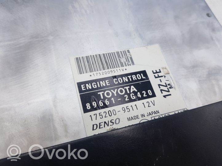 Toyota Celica T200 Centralina/modulo del motore 896612G420