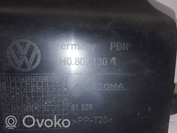 Volkswagen Transporter - Caravelle T5 Support de coin de pare-chocs 7H0807130A