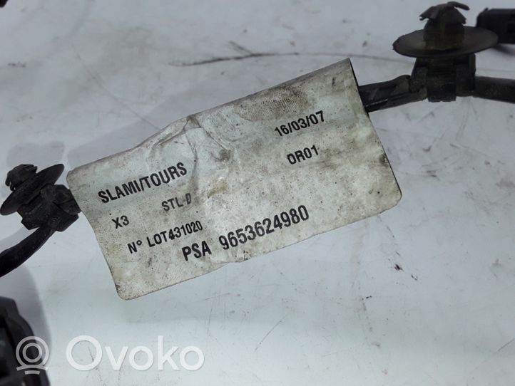Citroen C5 Parking sensor (PDC) wiring loom 9653624980