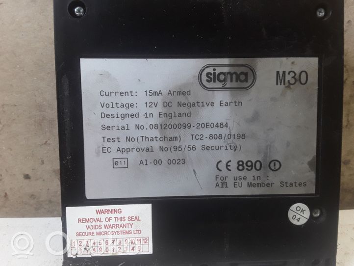 Subaru Legacy Alarm control unit/module E11AI000023