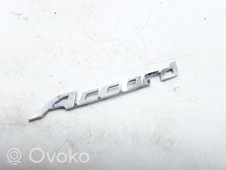 Honda Accord Manufacturers badge/model letters 