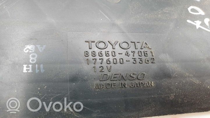 Toyota Prius (XW20) Unité de contrôle climatique 8865047051