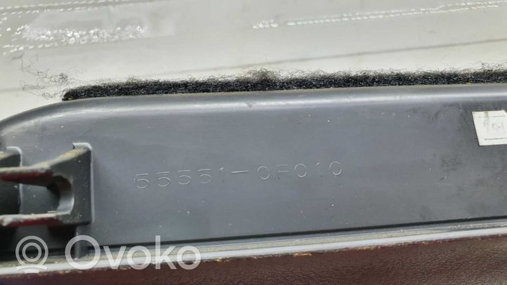 Toyota Corolla Verso E121 Daiktadėžės (bordačioko) remas 555510F010