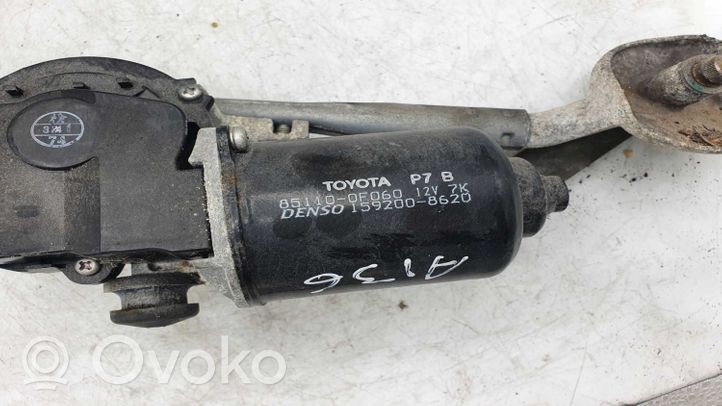 Toyota Corolla Verso AR10 Mechanizm wycieraczek szyby przedniej / czołowej 851100F060