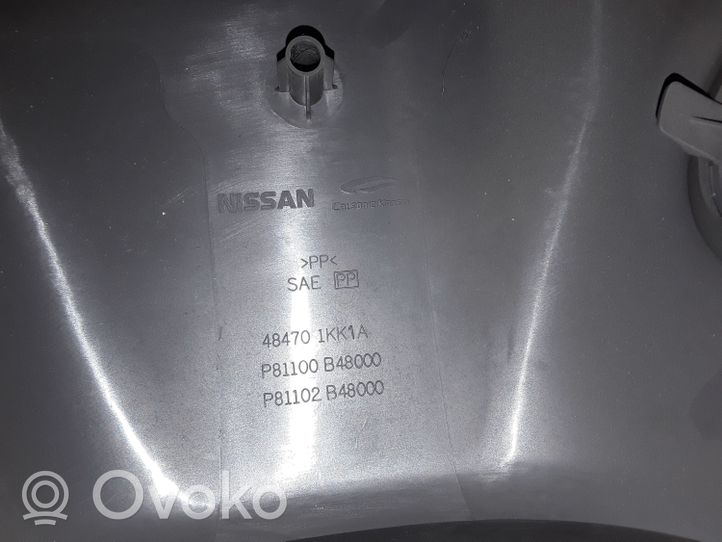 Nissan Leaf I (ZE0) Rivestimento del piantone del volante 484701KK1A