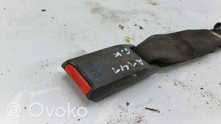 Mitsubishi L200 Middle seatbelt buckle (rear) 