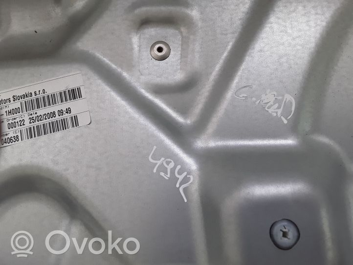 KIA Ceed Takaikkunan nostomekanismi ilman moottoria 834801H000