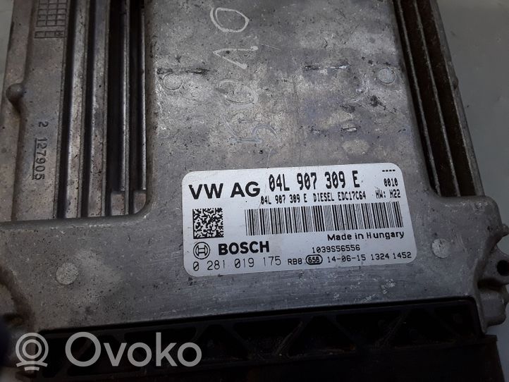 Volkswagen Golf VII Sterownik / Moduł ECU 04L907309E