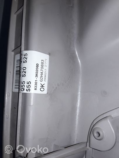 Hyundai Sonata Garniture panneau de porte arrière 833013K0200D